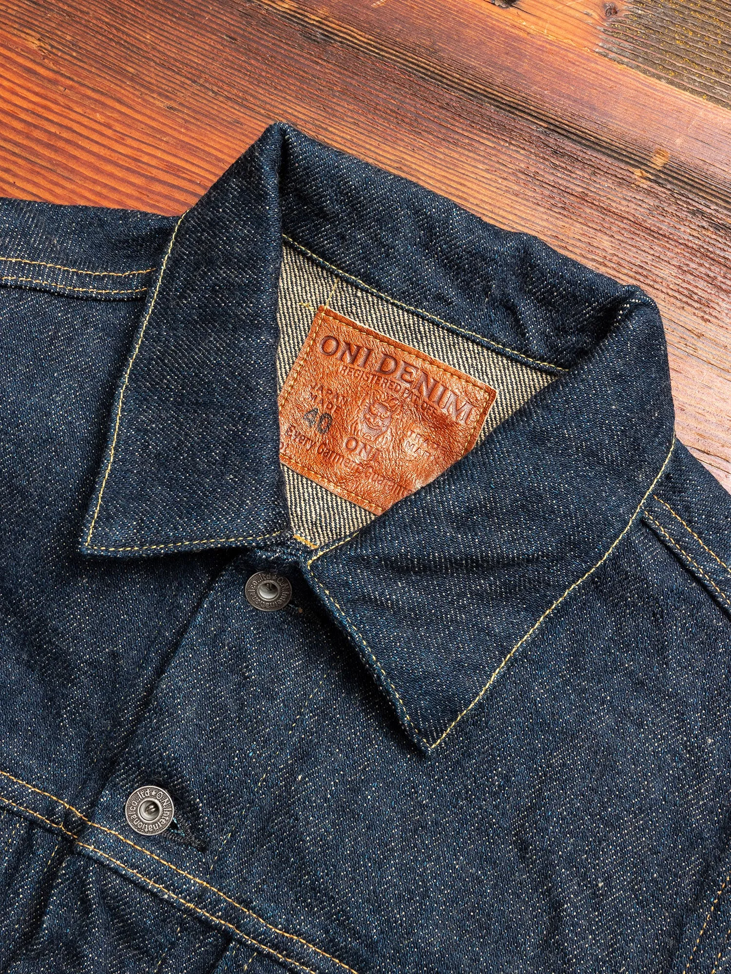 02527P-ZR "Secret Denim" 20oz Selvedge Denim Jacket