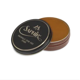 03 Light Brown - Saphir Medaille D'or Pate-De-Luxe Beeswax Shoe Polish 100ml