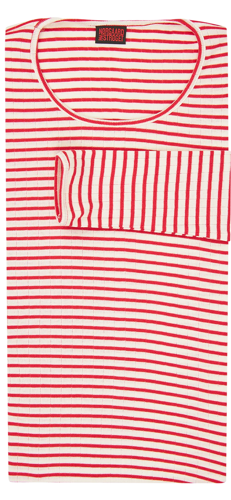 101 Teen NPS Stripes, Ecru/Red