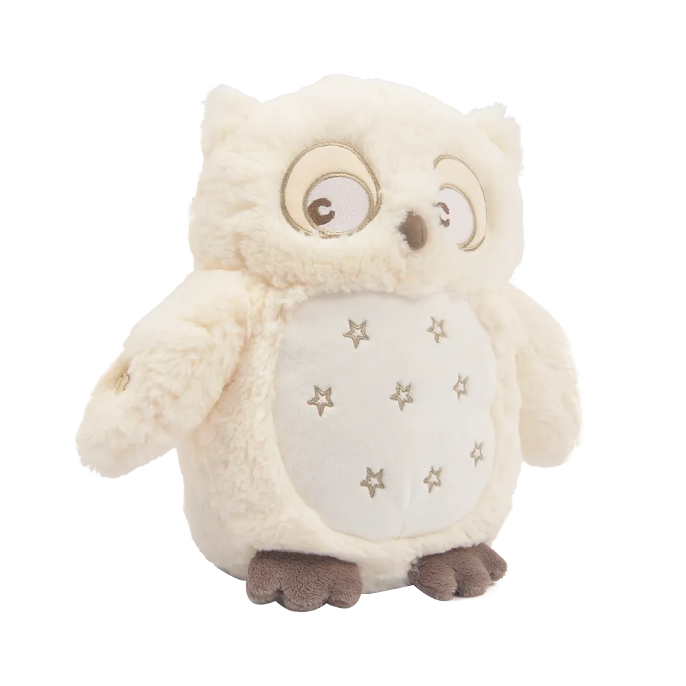 10" Soft Dreams Owl with Lullaby & Night Light (96757)