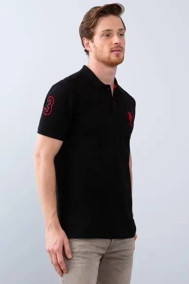 11311 Black Slim Fit Golf US POLO ASSN T-Shirt