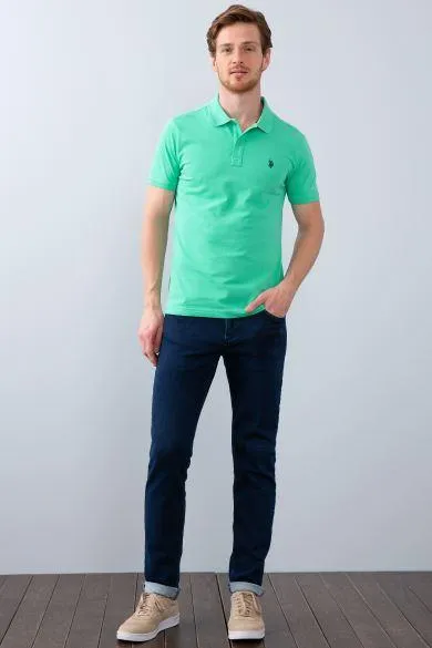 11357 Green Slim Fit Golf US POLO ASSN T-Shirt