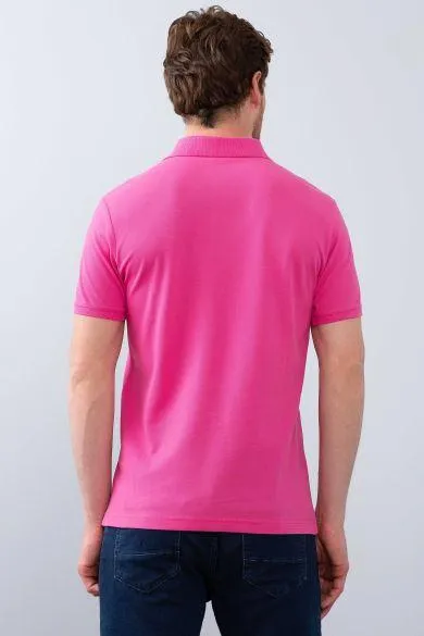 11385 Pink Slim Fit Golf US POLO ASSN T-Shirt