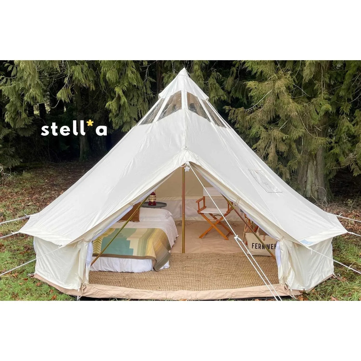 13' (4M) Stella™ Stargazing Canvas Tent