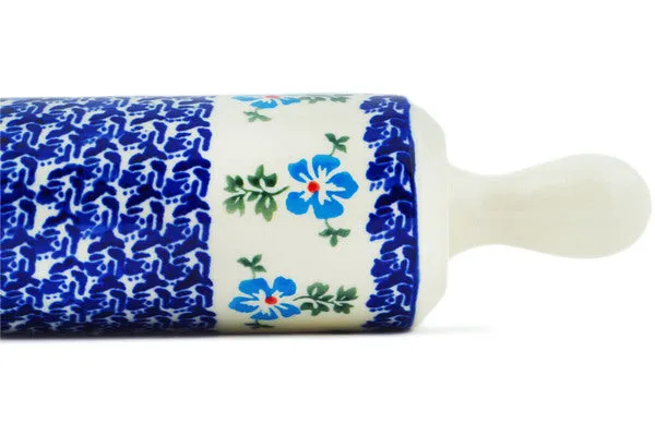 13" Rolling Pin - Blue Summer