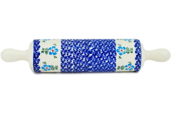 13" Rolling Pin - Blue Summer