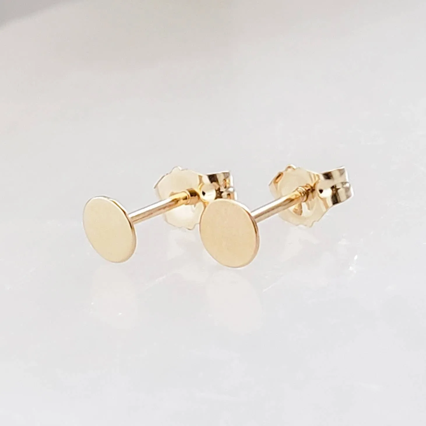 14 Karat Gold Studs