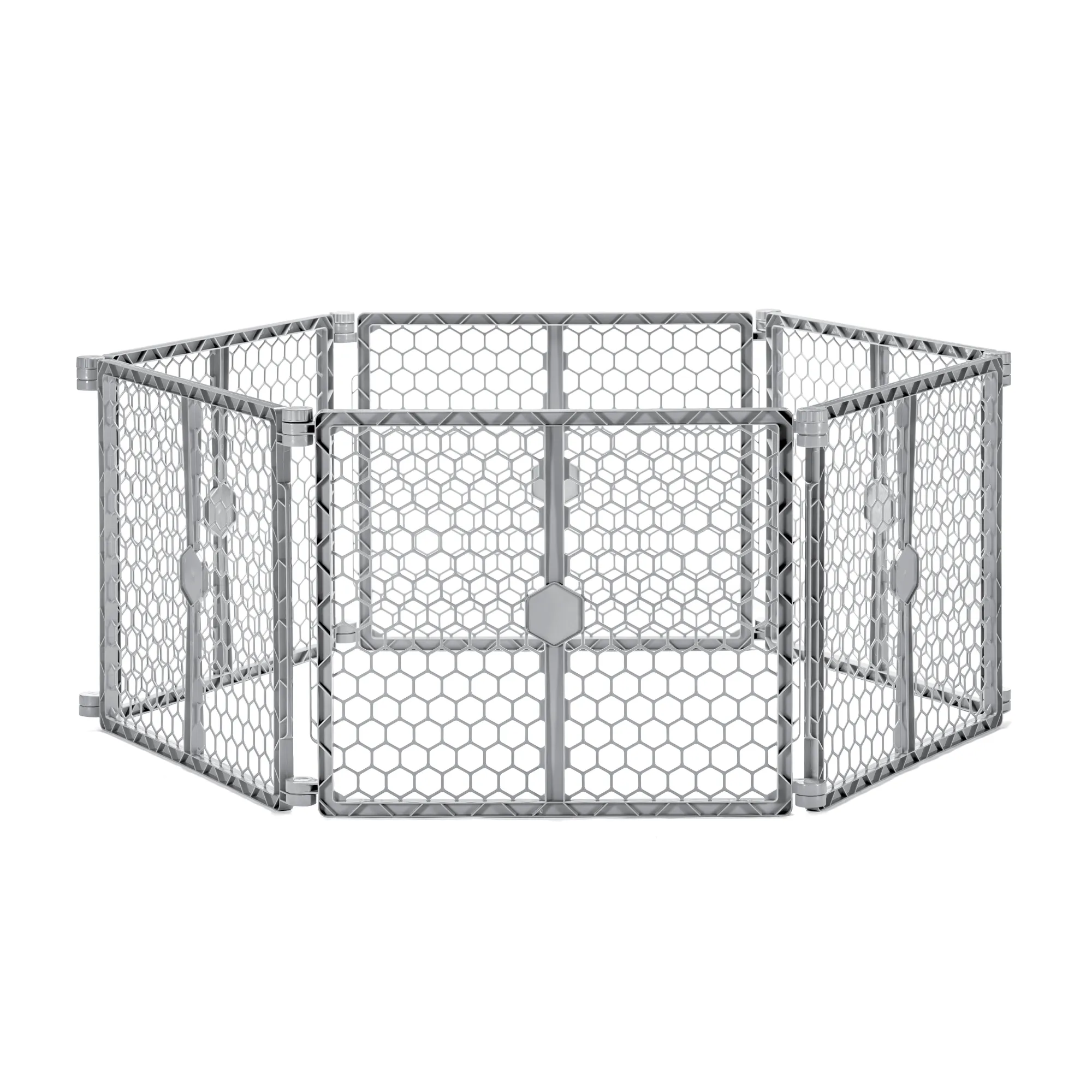 2-in-1 Plastic Gate & Pet Pen