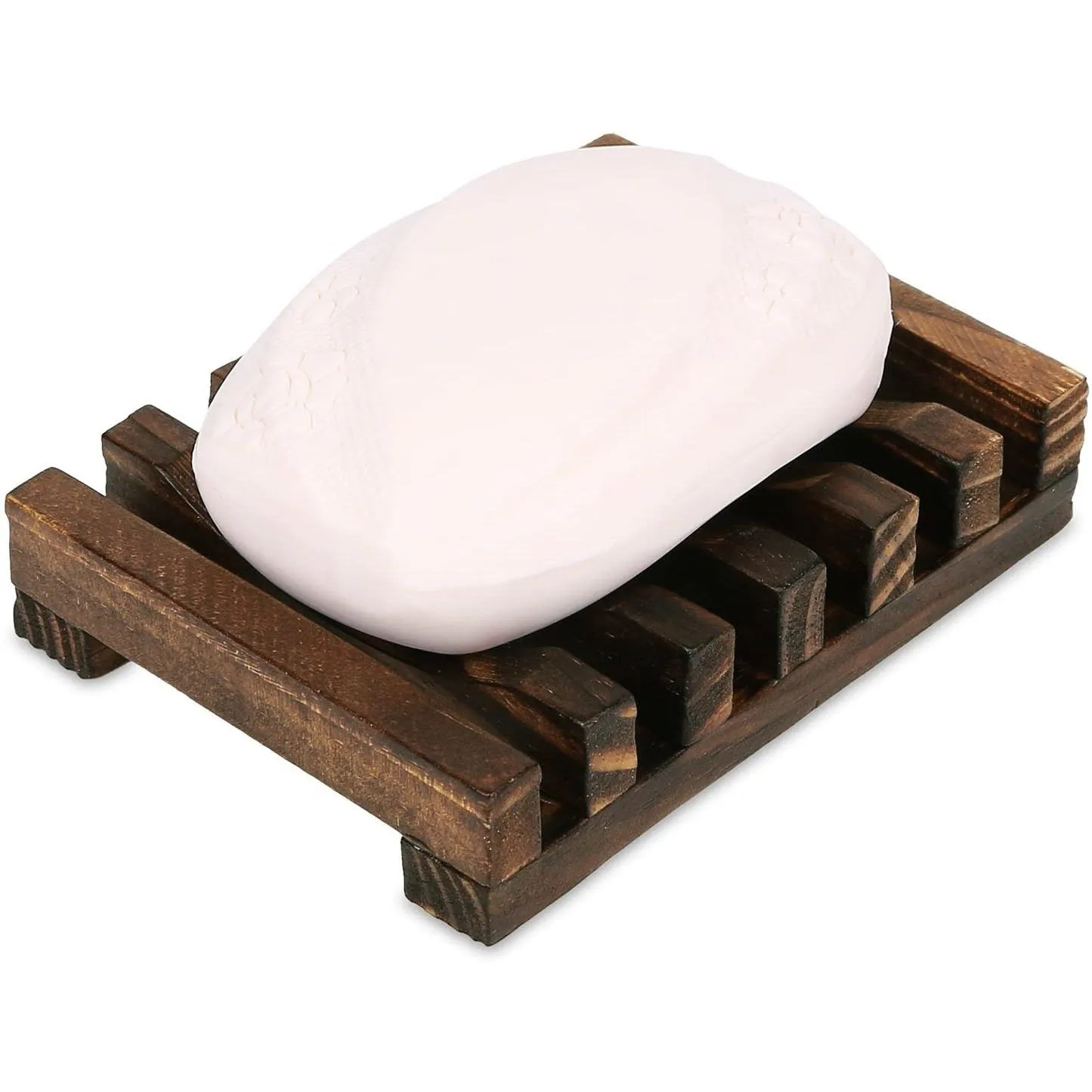 2-Pack: Wooden Soap Tray