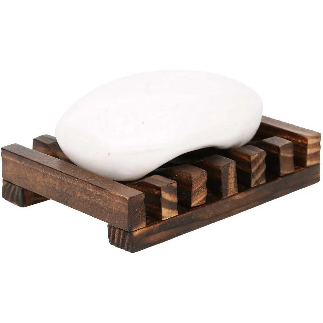 2-Pack: Wooden Soap Tray