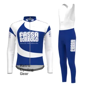 2004 Fassa Bortolo Retro Long Sleeve Cycling Kits