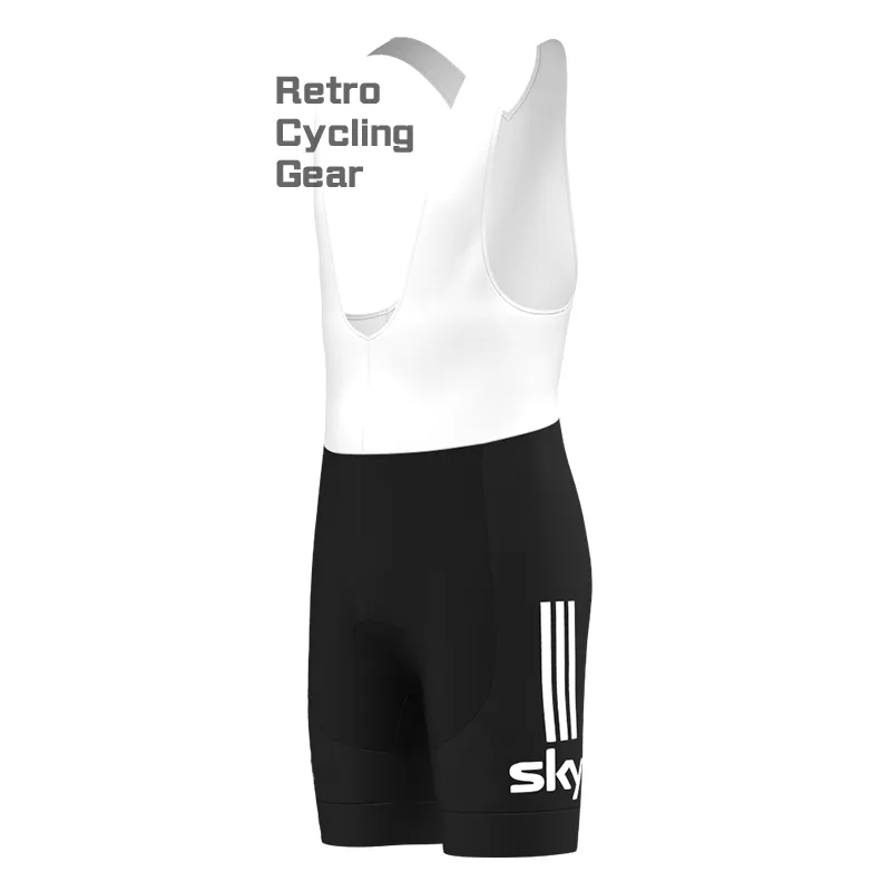 2015 sky Retro Long Sleeve Cycling Kits