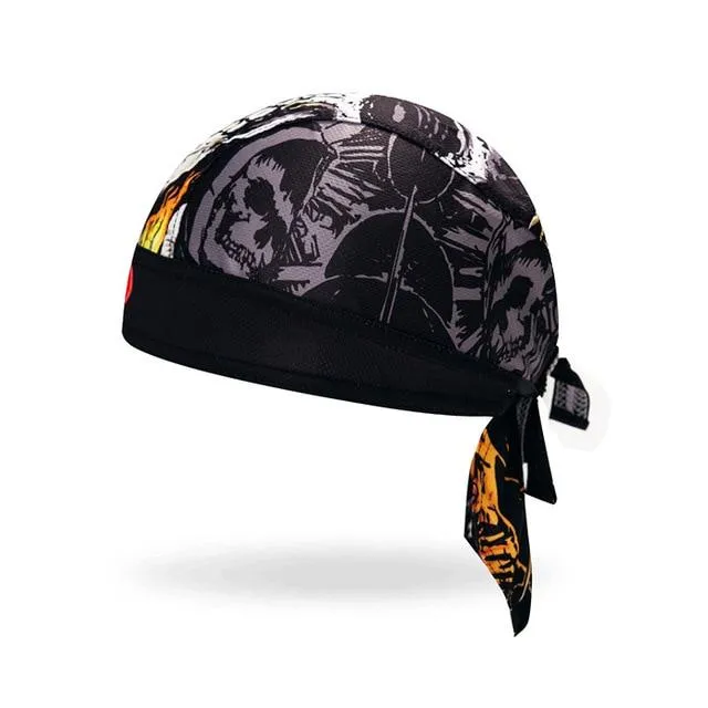 2019 Cycling Cap Head Scarf Men Women Bike bicycle MTB hats Sports Running Bandana Headscarf Ciclismo Pirate Hat Headband Skull