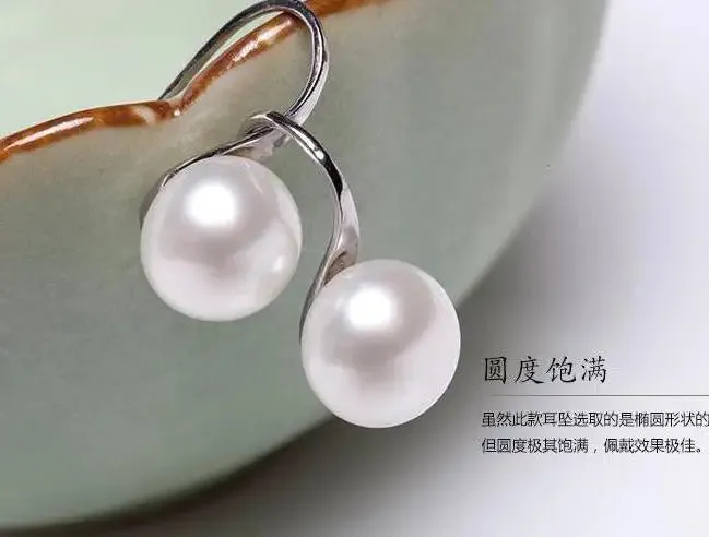 2020 Hot Sale Natural Pearl Earrings For Women Freshwater AA Pearl earring earring Accessories Earrings