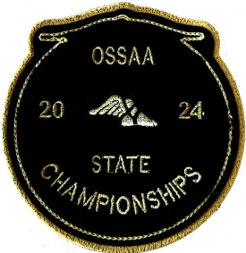 2024 OSSAA State Championship Track & Field Patch