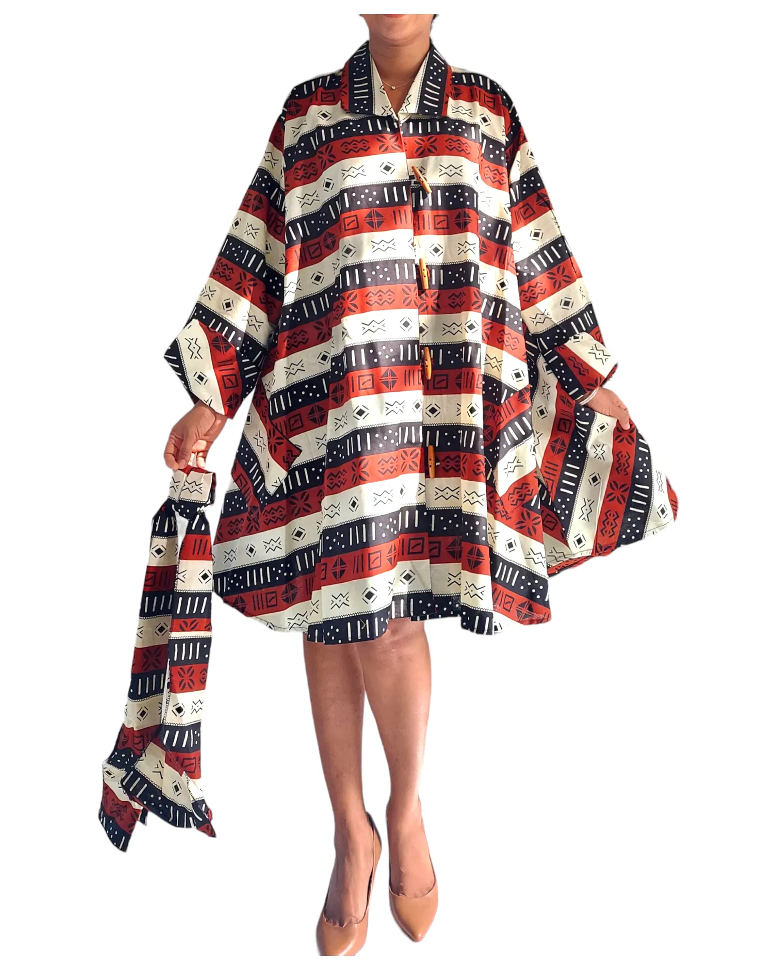 243- Short  Dress / Blouse -Tribal