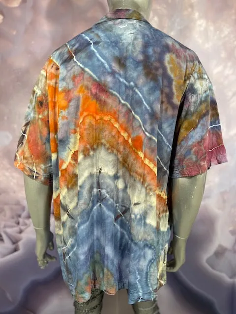 2XL Tyrannosaurus Dyes Button Down #16