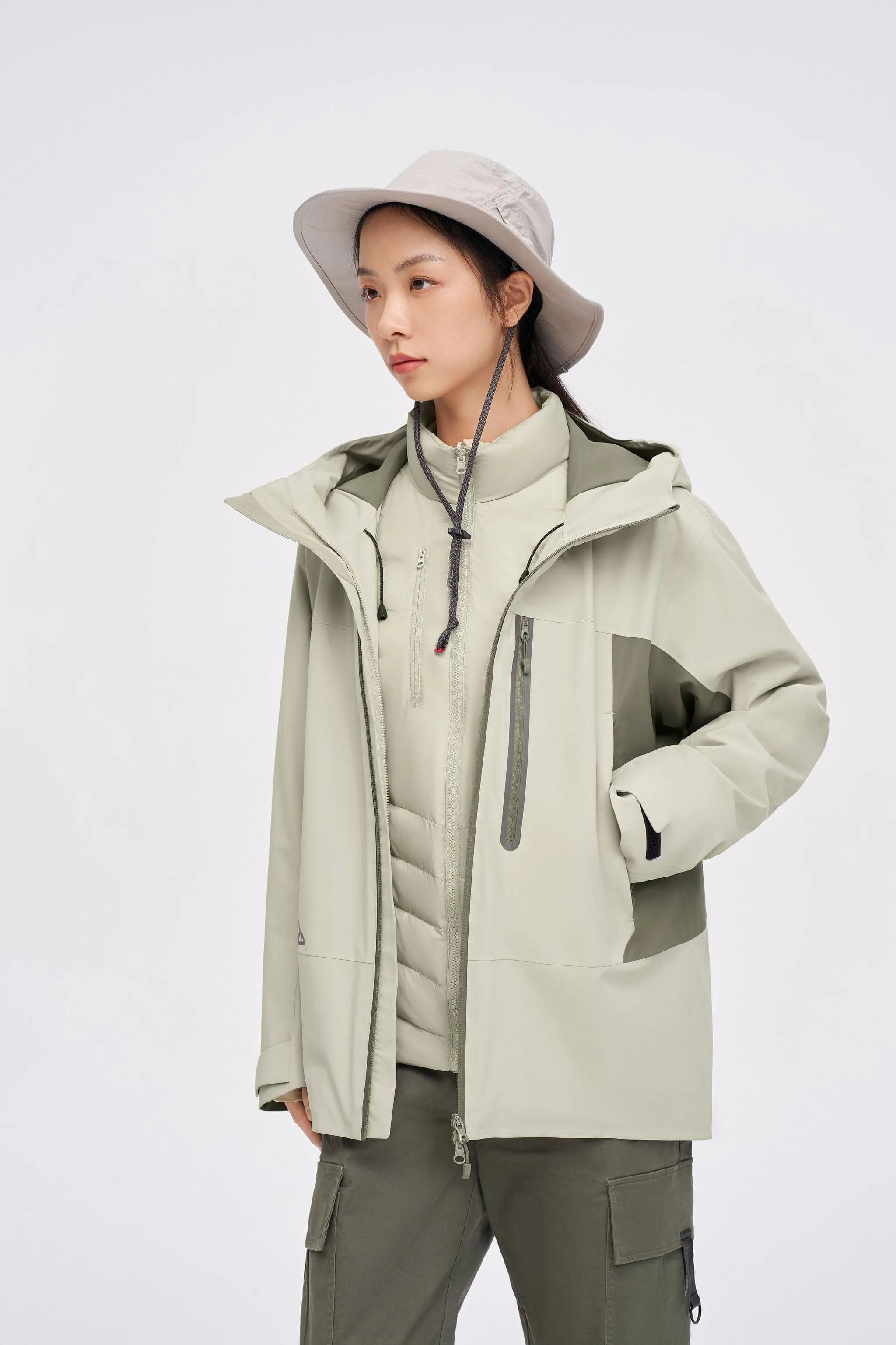 3 in 1 All Weather Goose Down Parka 2420