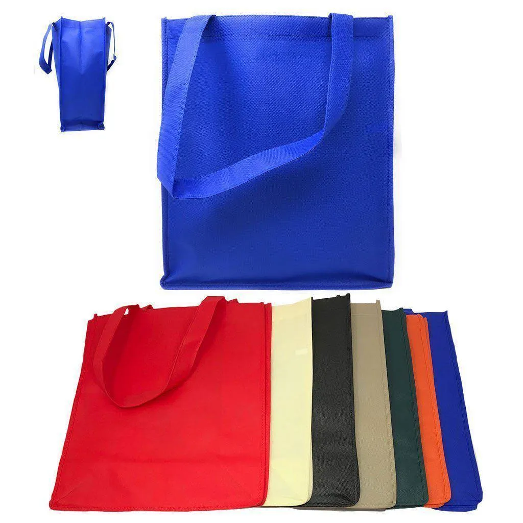 3 Pack Reusable Grocery Shopping Tote Bag Bags With Gusset Eco Friendly 13X15inch