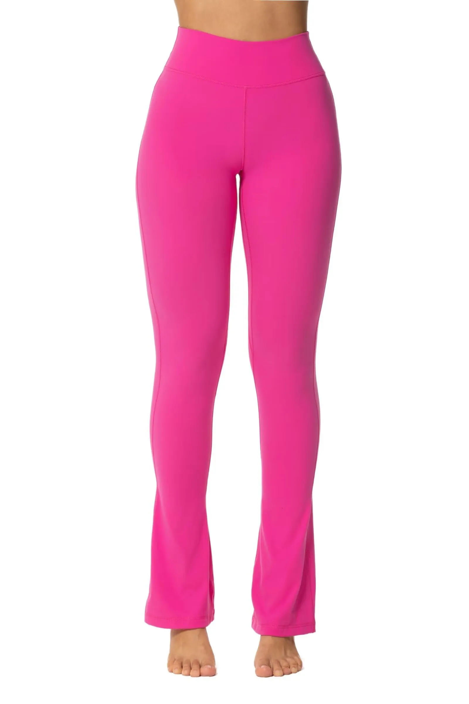 34“High Waist Mini Flared Leggings for Women