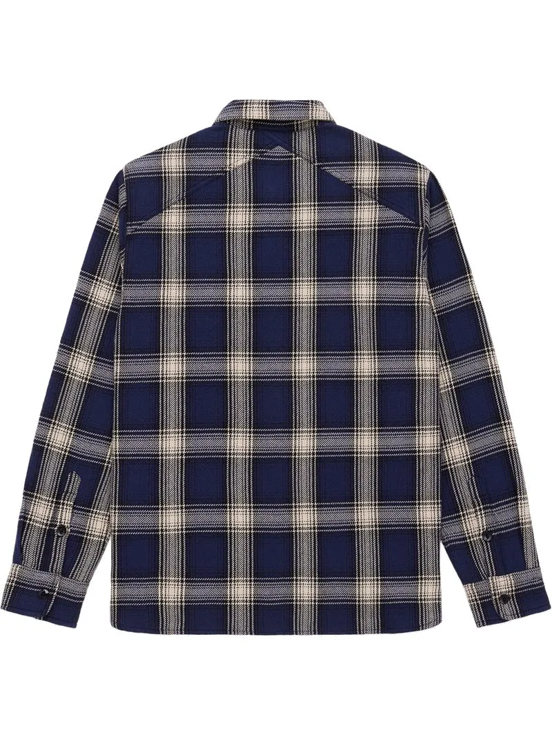 3sixteen Crosscut Flannel ~ Midnight Plaid Shirt