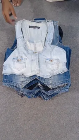 #450 Ladies Denim Vests -26