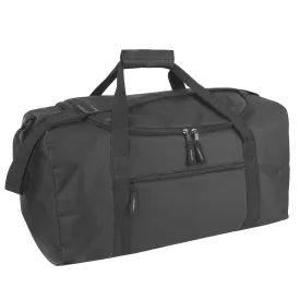 50cm Duffel Bag 39L Capacity - Black