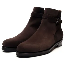 '513' Dark Brown Suede Jodhpur Boots UK 9 F