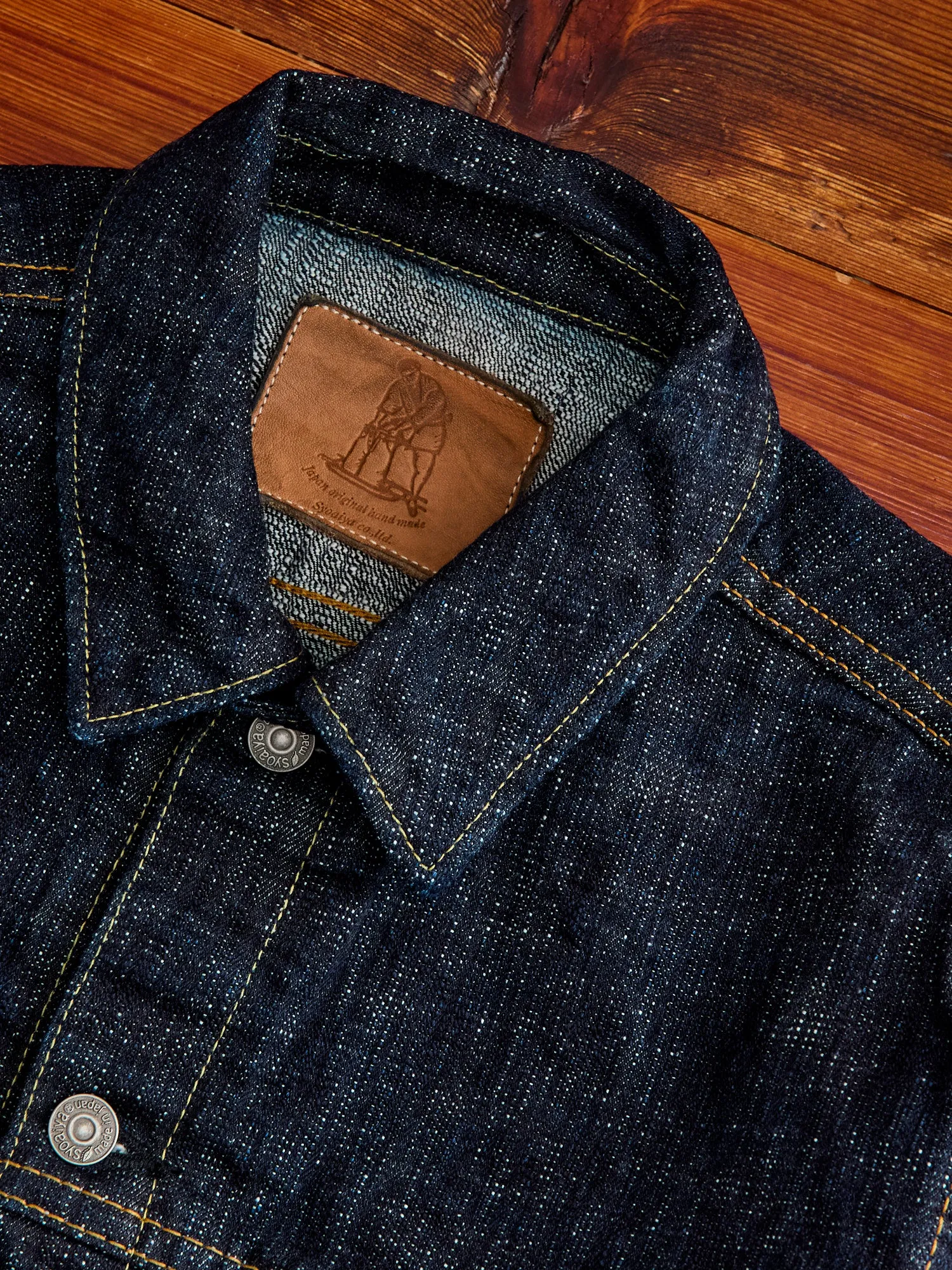 6112 16oz "Double Slub" Type-3 Denim Jacket in Indigo