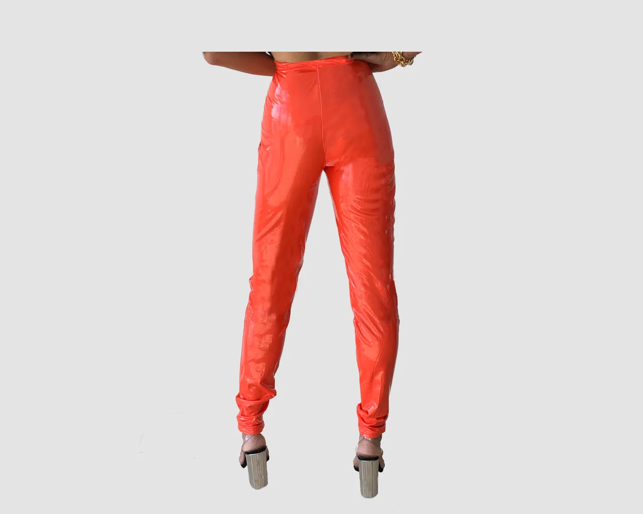 63 Orange Carmin Vegan Wet Bottoms- The Bond Street