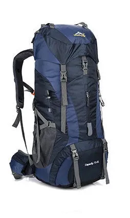 70L Professional Outdoor Camping Hiking Trekking Rucksack