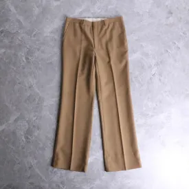 70’s beige semi flare pants