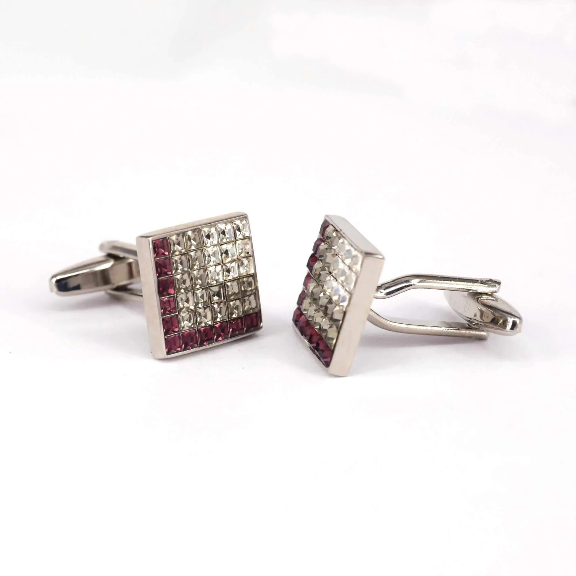 8 Gradient Light Crystal Cufflinks (Online Exclusive)