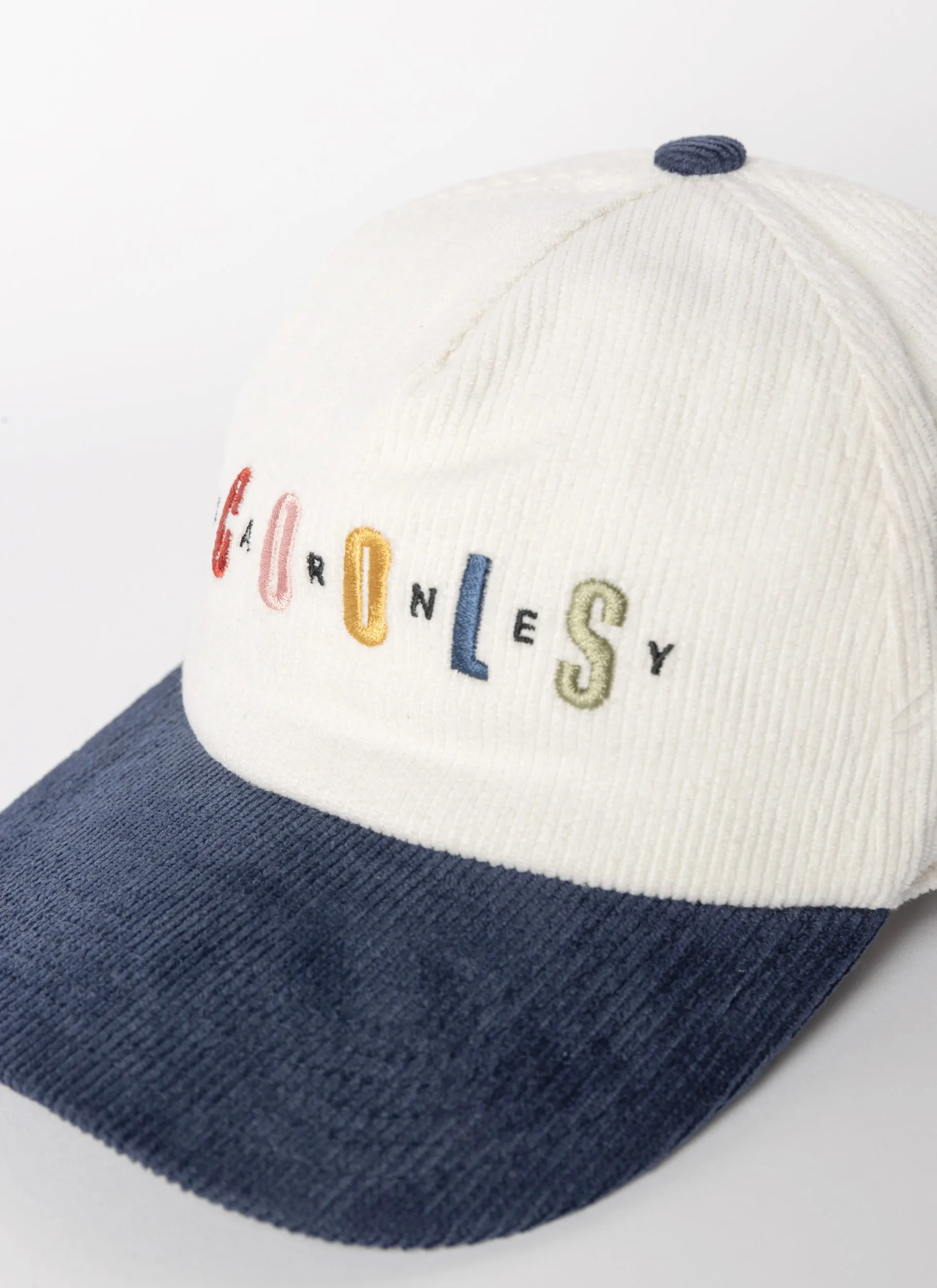 90s Cord Cap Off White Cord