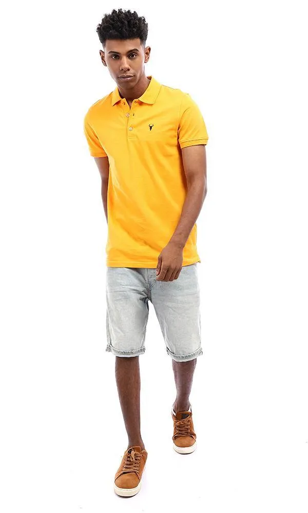 94632 Short Sleeves Polo Shirt - Orange