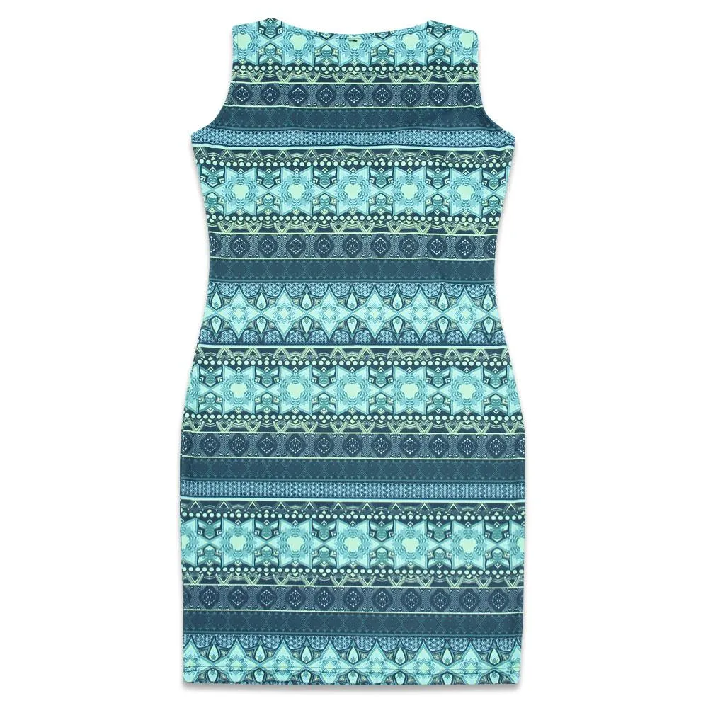 9th Anniversary Ocean Dress