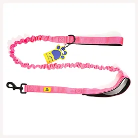 A a Pets' Dual Handle Bungee Leash - Pink