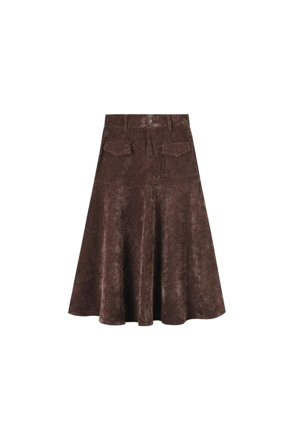 A Line Maxi Skirt for Women