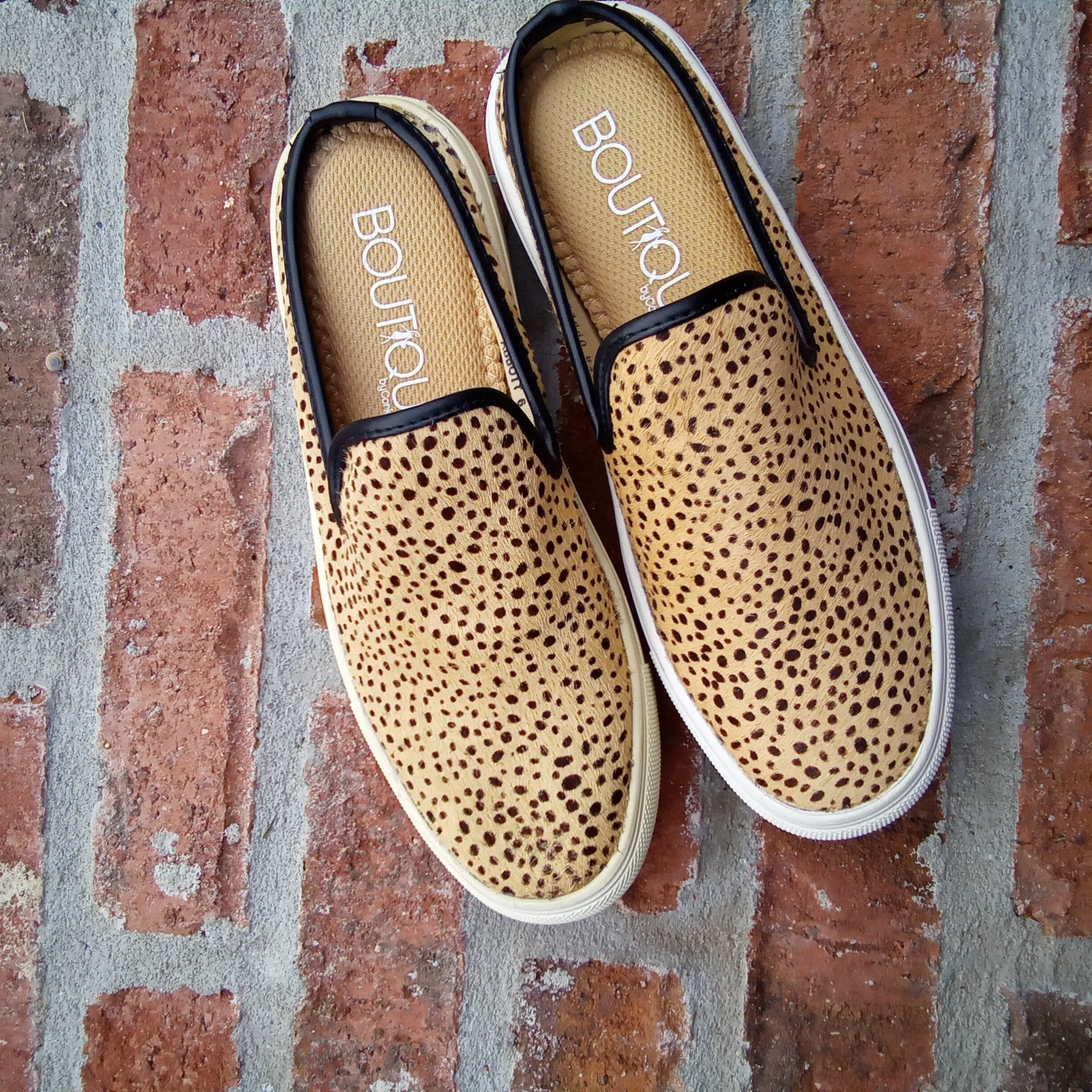 Abbott Speckled Slip Ons | Boutique by Corkys