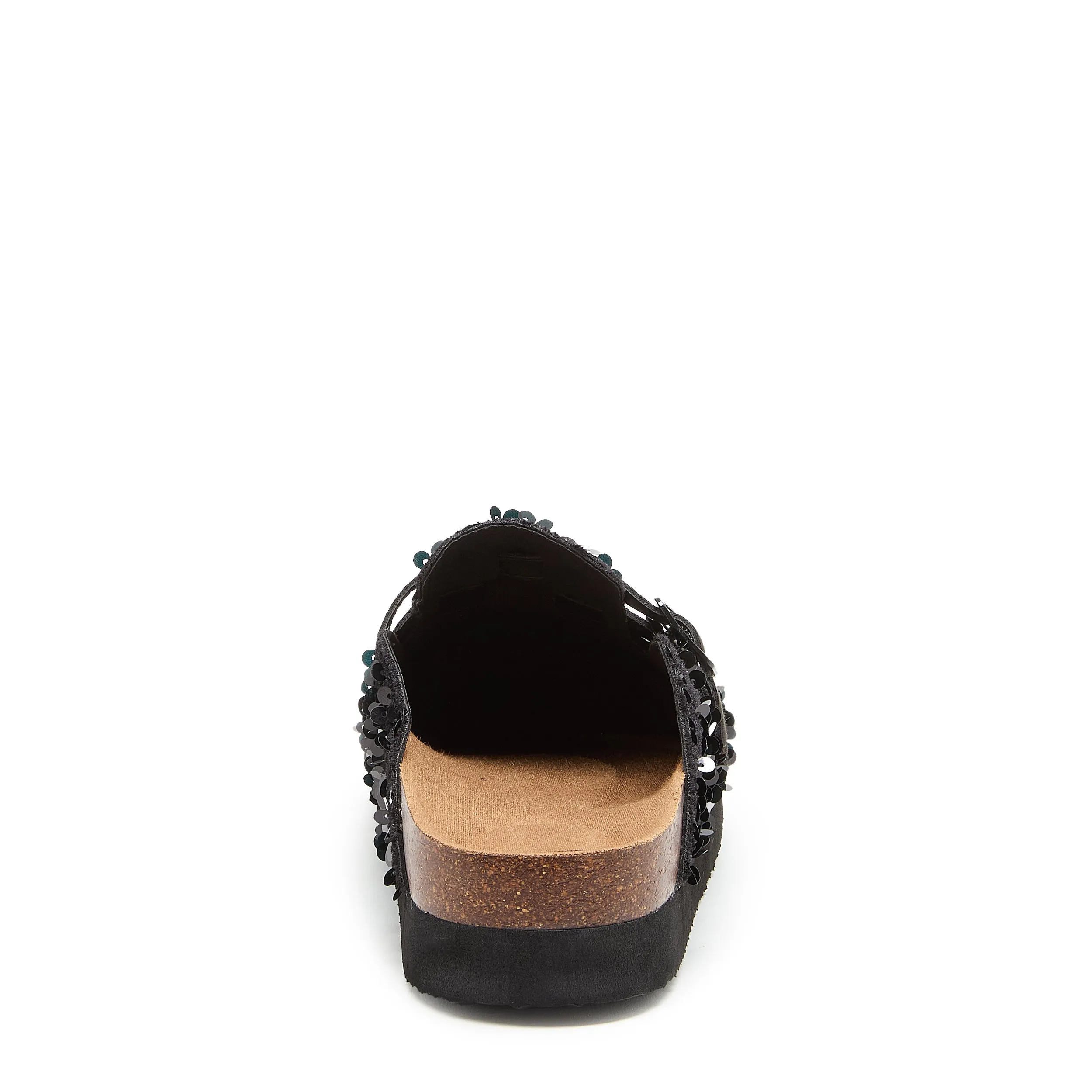 Abel Plus Black Sequin Clogs