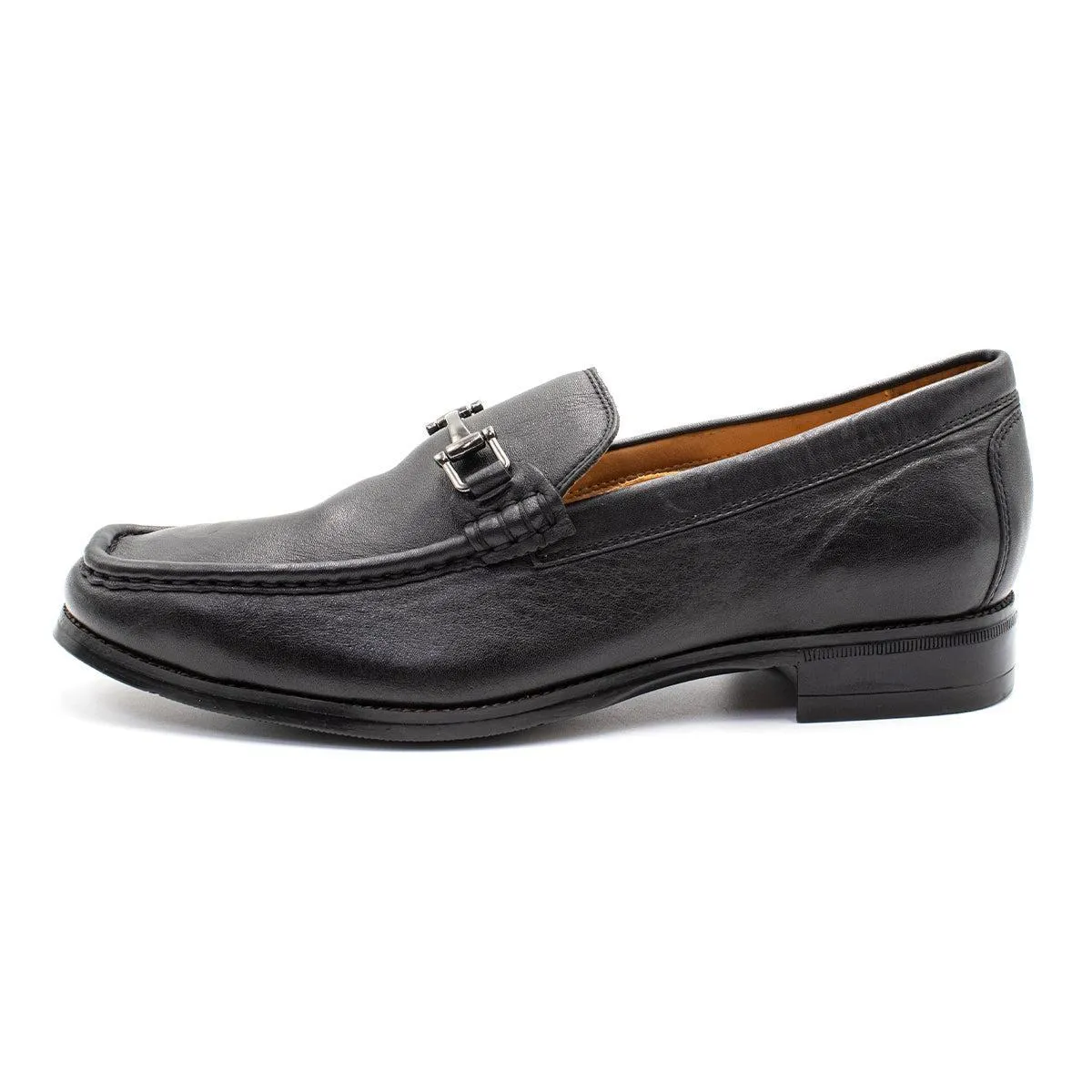 Abeo B.I.O Formal Slip Ons Leather Black Colour For Men