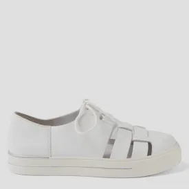 ABRIELE W - WHITE LEATHER