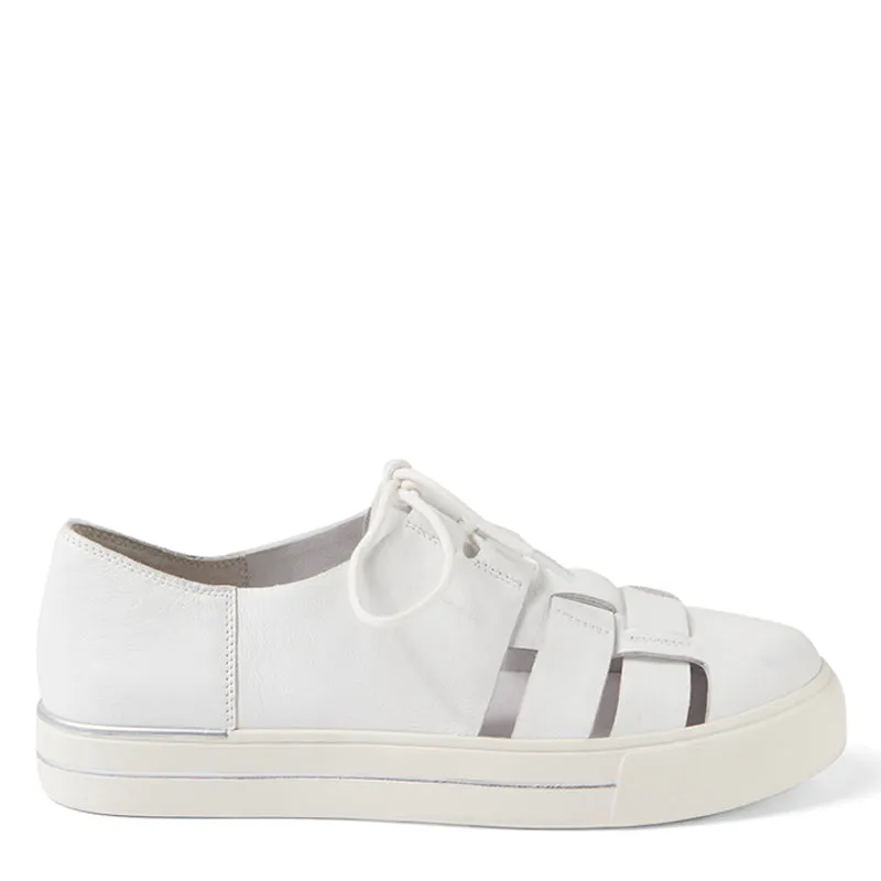 ABRIELE W - WHITE LEATHER