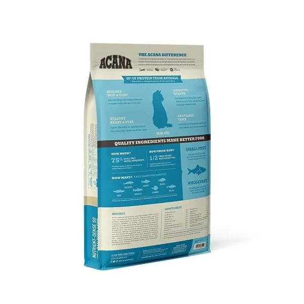 ACANA Grain Free Wild Atlantic Freeze Dried Coated Dry Cat Food