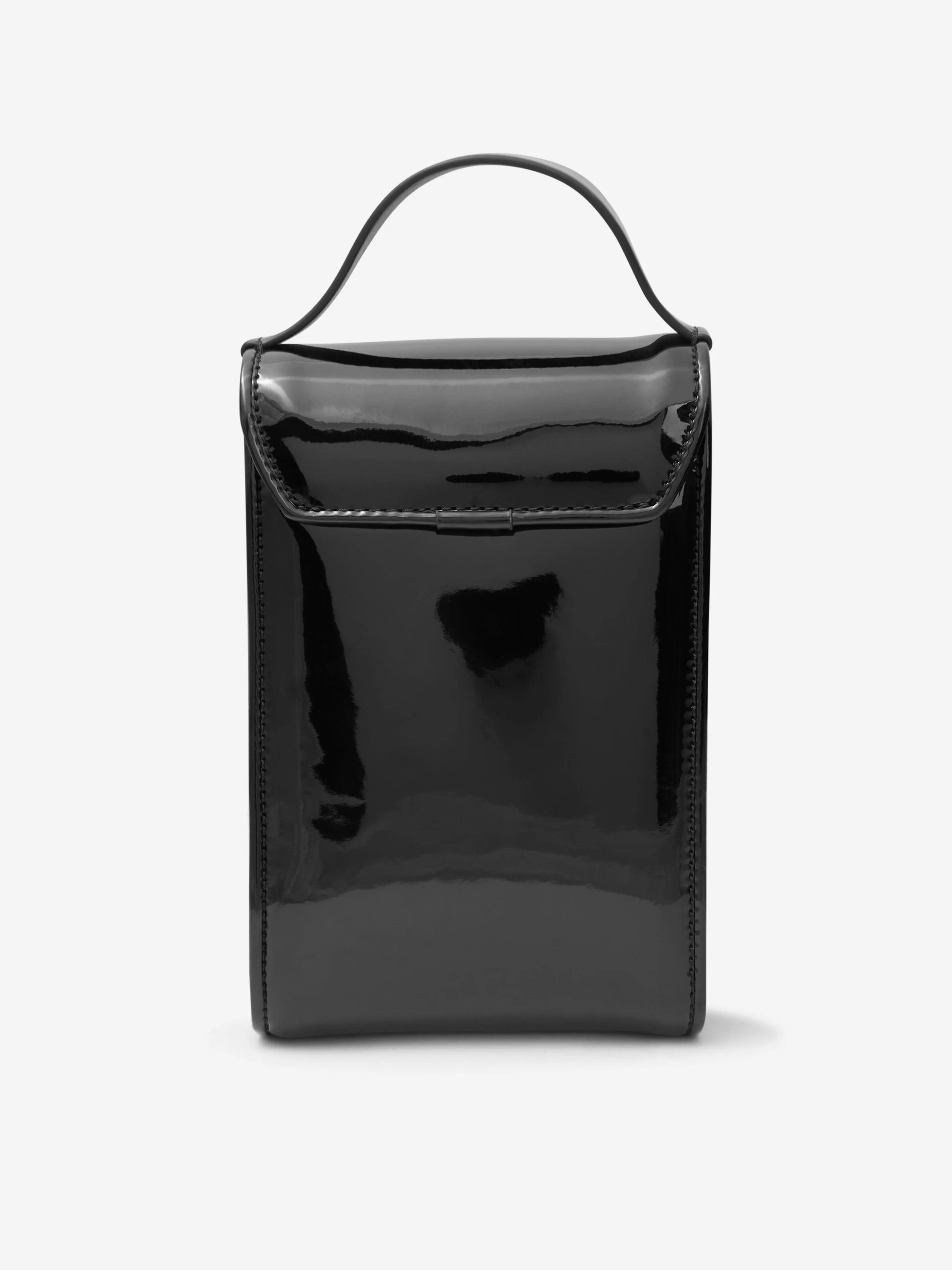 Acne Studios Kids Mini Crossbody Face Bag in Black