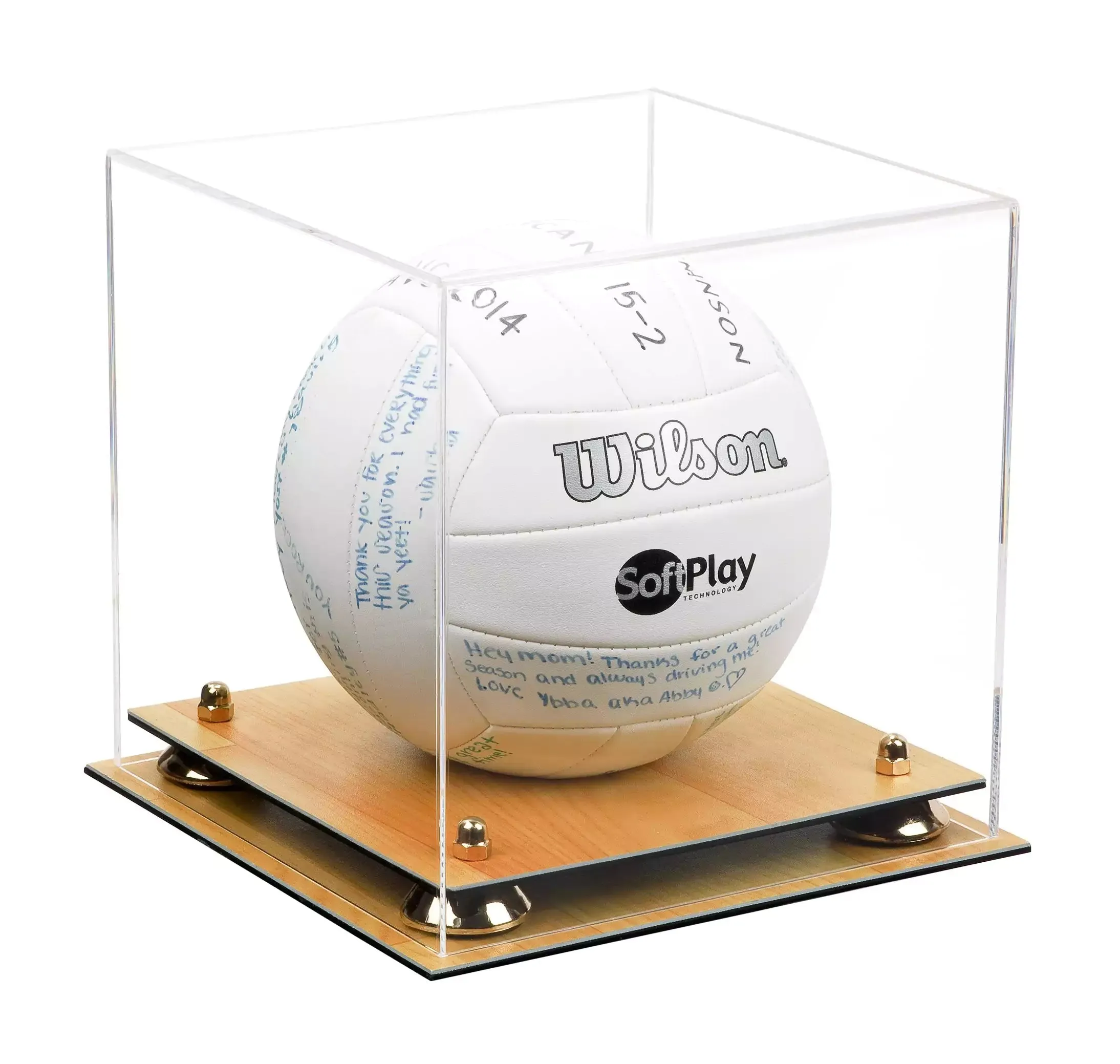 Acrylic Volleyball Display Case - Clear(A027/B02)