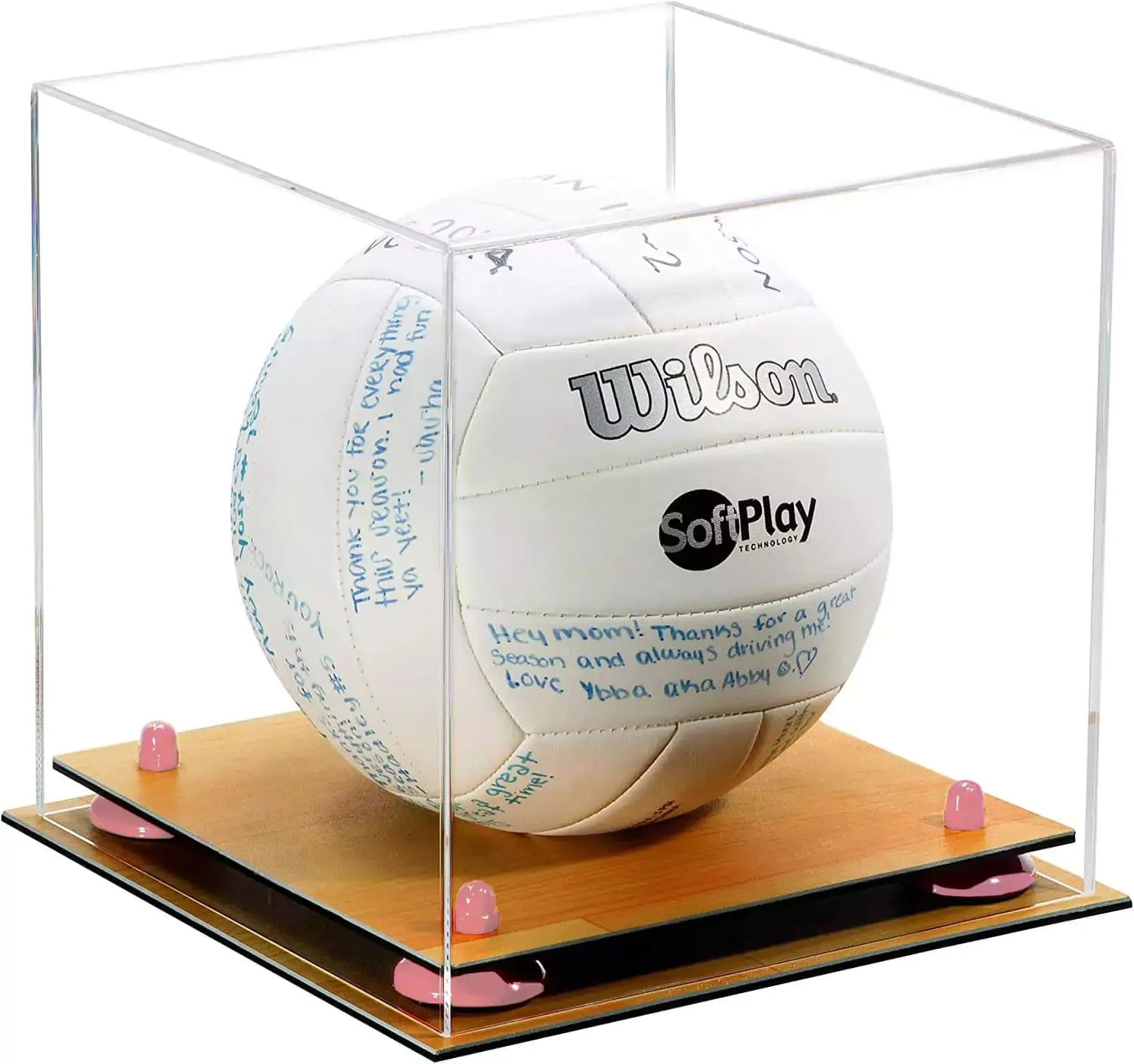 Acrylic Volleyball Display Case - Clear(A027/B02)