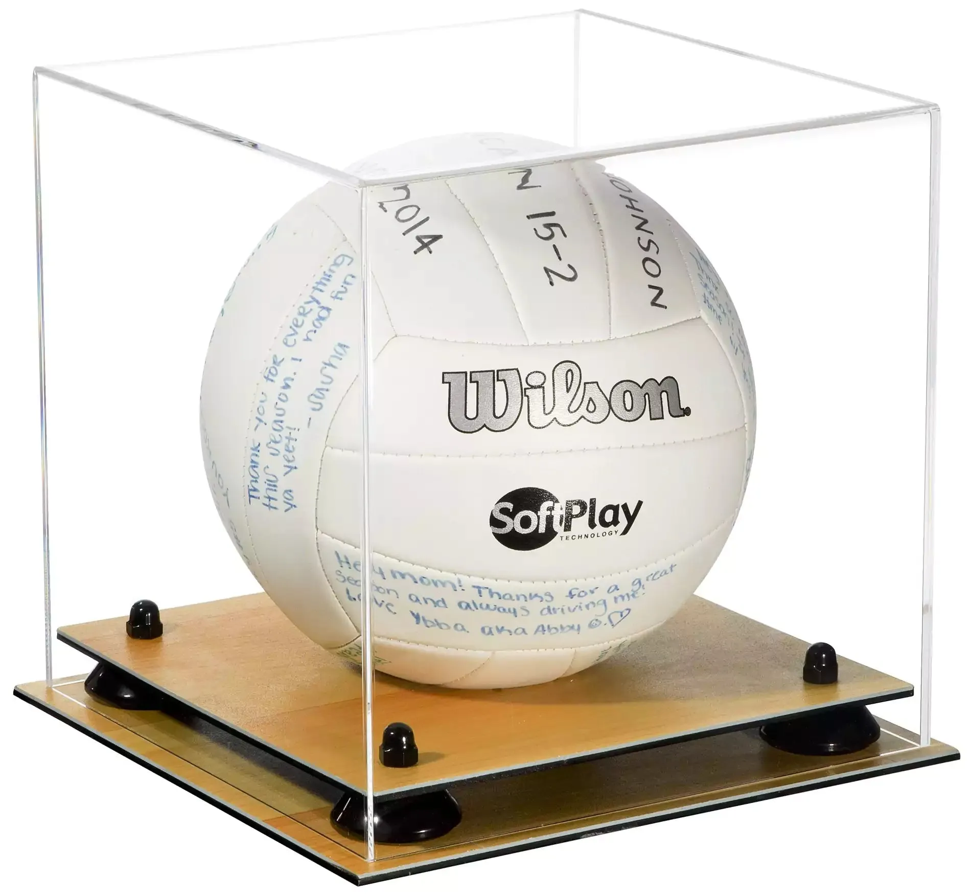 Acrylic Volleyball Display Case - Clear(A027/B02)