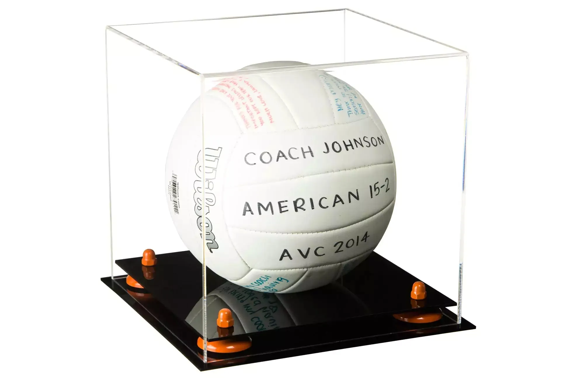 Acrylic Volleyball Display Case - Clear(A027/B02)