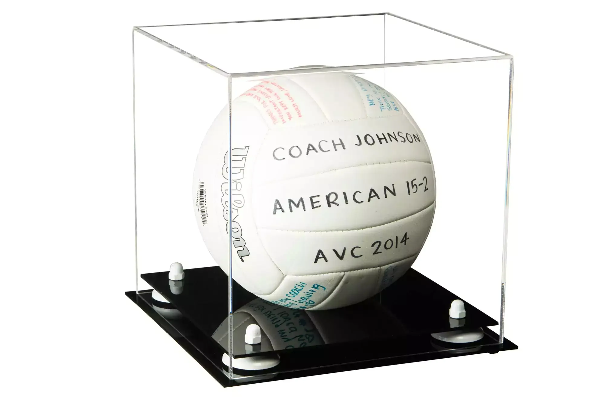 Acrylic Volleyball Display Case - Clear(A027/B02)